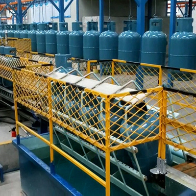 دستگاه ساخت سیلندر گاز 12.5 کیلوگرمی 20 پوندی تمام اتوماتیک